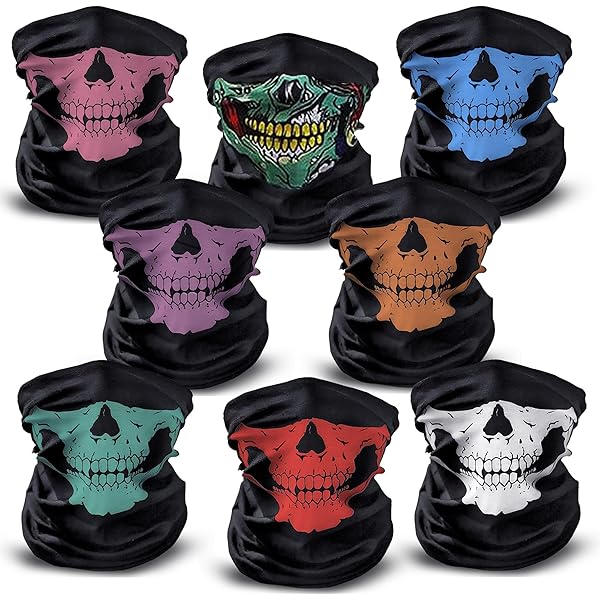 帽子 nozomi ishiguro skull design balaclava 帽子 nozomi ishiguro skull design balaclava ZKSM 3Pcs Skull